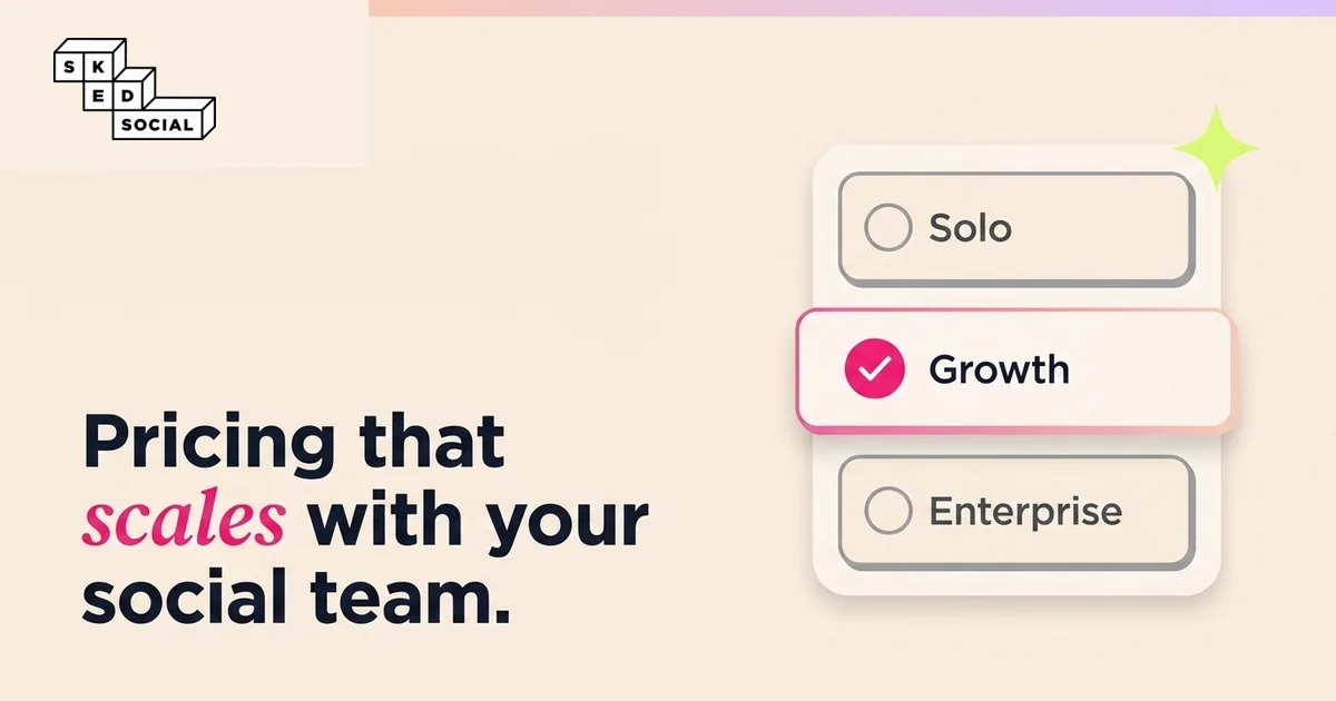 Pricing & plans: find your fit | Sked Social